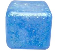Nice Cube Squishy Stress Cube for Adults,Squishy Slow Rising Fidget Cube Sensory for Anxiety Stress Relief High Density Ice Squeeze Ball Cubes (Blue)