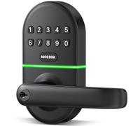 NICE DIGI Smart Keypad Door Lock with Handle: Keyless Entry for Front Door - Electronic Digital Lock - Easy Installation (Z1A)