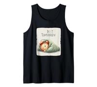 Nice Do It Tomorrow Speech Costume for Boys and Girls Tank Top