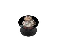 Nice Doctor Teddy Bear with Emergency Suitcase Costume PopSockets Adhesive PopGrip