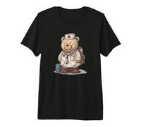 Nice Doctor Teddy Bear with Emergency Suitcase Costume Premium T-Shirt