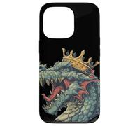Nice Dragon with Cartoon Crown Case for iPhone 13 Pro