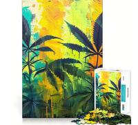 Nice Dreams 1000 Pieces Jigsaw Puzzles for Adults Brain Workout Toy Stress Free Art Assembly Festival Gift (38x26cm)