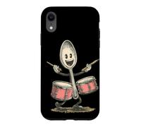 Nice Drummer Spoon Costume for Drums and Rock Lovers Case for iPhone XR