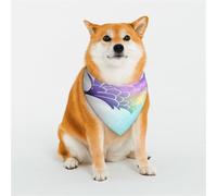 Nice Feathers Dog Bandana for Small Medium Large Dogs, Cat Dogs Kerchief Triangle Bibs Scarf for Girl Or Boy