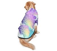 Nice Feathers Dog Hoodie â€“ Soft & Breathable Polyester Pet Clothes for Medium, and Large Dogs