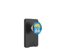 Nice Feel the Summer on the Beach with Sunglasses Costume PopSockets PopWallet for MagSafe