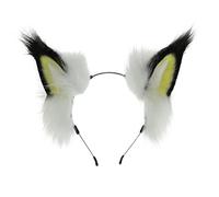 Nice for Cat Ears Headband Girl Furry Headwear Anime Plush Neko Ear Headband Headbands Decoration