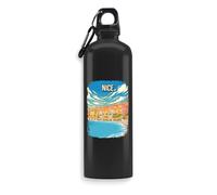 Nice France French Riviera Water Bottle, Beverage Flask, Travel Bottle, Outdoor Sport Bottle