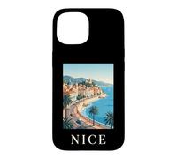 Nice France Town French Riviera Coastal Retro Travel Case for iPhone 15
