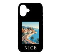 Nice France Town French Riviera Coastal Retro Travel Case for iPhone 16