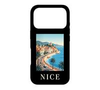 Nice France Town French Riviera Coastal Retro Travel Case for iPhone 17 Pro