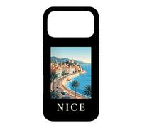 Nice France Town French Riviera Coastal Retro Travel Case for iPhone 17 Pro Max