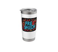 Nice Free Speech Costume for Statement and Freedom Lovers Stainless Steel Insulated Tumbler