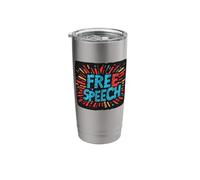 Nice Free Speech Costume for Statement and Freedom Lovers Stainless Steel Insulated Tumbler