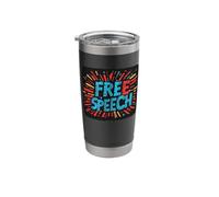 Nice Free Speech Costume for Statement and Freedom Lovers Stainless Steel Insulated Tumbler