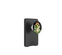 Nice Frog Prince with Crown for a Charming Royal Touch PopSockets PopWallet for MagSafe