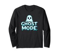 Nice Ghost Mode Speech for a Funny and Spooky Look Long Sleeve T-Shirt
