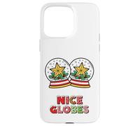 Nice Globes Funny Christmas Rude Snow Globe Festive Fun Case for iPhone 15 Pro Max