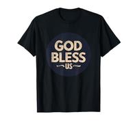 Nice God Bless Stamp Costume T-Shirt