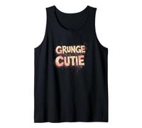 Nice Grunge Cutie Speech for a Sweet Look Tank Top