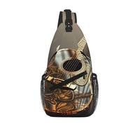 Nice Guitar Crossbody Sling Bag Crossbody Shoulder Chest Bag Shoulder Strap Waist Fanny Pack Men Women