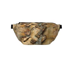 Nice Guitar Print Crossbody Fanny Pack With Adjustable Strap Waist Bags Hip Pack For Traveling Running Hiking