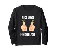 Nice Guys Finish Last, Winner and Champions Long Sleeve T-Shirt