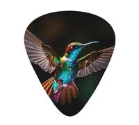 Nice hummingbird Printed guitar picks - three thicknesses: thin, medium and thick, suitable for electric guitar, bass and ukulele.