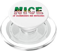 Nice If Schnauzers Are Involved Funny Dog Christmas Santa PopSockets PopGrip for MagSafe