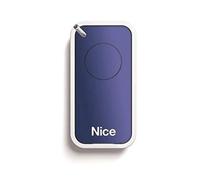 NICE INTI1B blue 1-channel remote control, 433.92Mhz rolling code. Compatible with FLOR-S, ONE, FLORE, INTI transmitters.