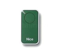 NICE INTI1G green 1-channel rolling code remote control transmitter, 433.92Mhz rolling code. Compatible with FLOR-S, ONE, FLORE remotes.