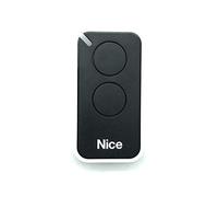 Nice INTI2 Black 2-canali Remote Radio Control, 433.92Mhz Rolling Code. Compatible with FLOR-S, One, Filigree Flower, Inti Transmitters