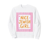 Nice Jewish Girl Funny Birthday Mother's Day Hanukkah Sweatshirt