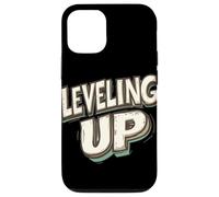 Nice Leveling Up Emblem Speech Case for iPhone 12/12 Pro