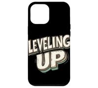 Nice Leveling Up Emblem Speech Case for iPhone 12 Pro Max