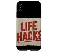 Nice Life Hacks Logo for Man and Woman Case for iPhone XS Max