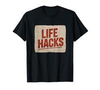 Nice Life Hacks Logo for Man and Woman T-Shirt