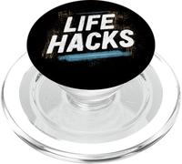 Nice Life Hacks Quote PopSockets PopGrip for MagSafe