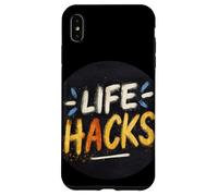 Nice Life Hacks Stamp for Logo Lovers Case for iPhone XS Max