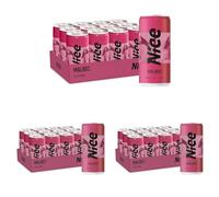 NICE Malbec, Argentinian Wine in a Can, Juicy & Fruity Red Wine from Mendoza Region, Darkly Fruity, Wicked Depth, 12 x 187ml Recyclable Cans (Pack of 3)
