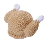 Nice Material Fried Turkey, Chip Rosary, Novelty Knitted Hat Thanksgiving Chicken Headgear-Truthahn Trab-Cosplay Caps, Funny Party Costume For Children's Day, Star L