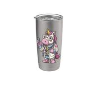 Nice Medicine Unicorn in Doc Costume Stainless Steel Insulated Tumbler