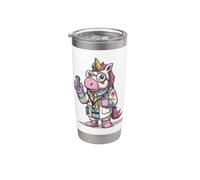 Nice Medicine Unicorn in Doc Costume Stainless Steel Insulated Tumbler