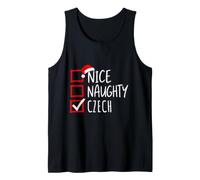 Nice Naughty Czech Roots Heritage Christmas Tank Top