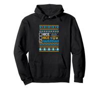 Nice Nice Hanukkah Sweater Jewish Dreidel Menorah Lover Pullover Hoodie