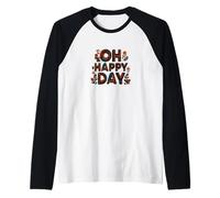 Nice Oh Happy Day Speech Costume for Boys and Girls Raglan Baseball Tee