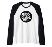 Nice Over the Moon Costume for Boys and Girls Raglan Baseball Tee