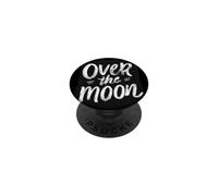 Nice Over the Moon Emblem for Adults and Kids PopSockets Adhesive PopGrip