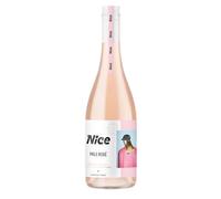 NICE Pale Rosé, French Wine in a Bottle, Dry, Pale, French Rosé from Languedoc, Hint of Strawberry, 1 x 75cl Bottled Wine (Pack of 6)
